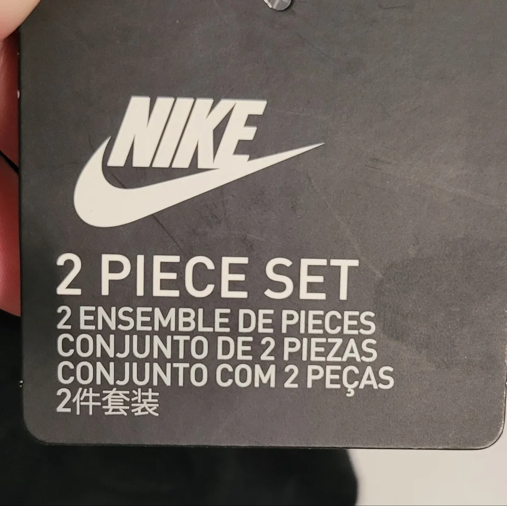 Nike Kids Black Jacket and Pants Set - Picture 5 of 5